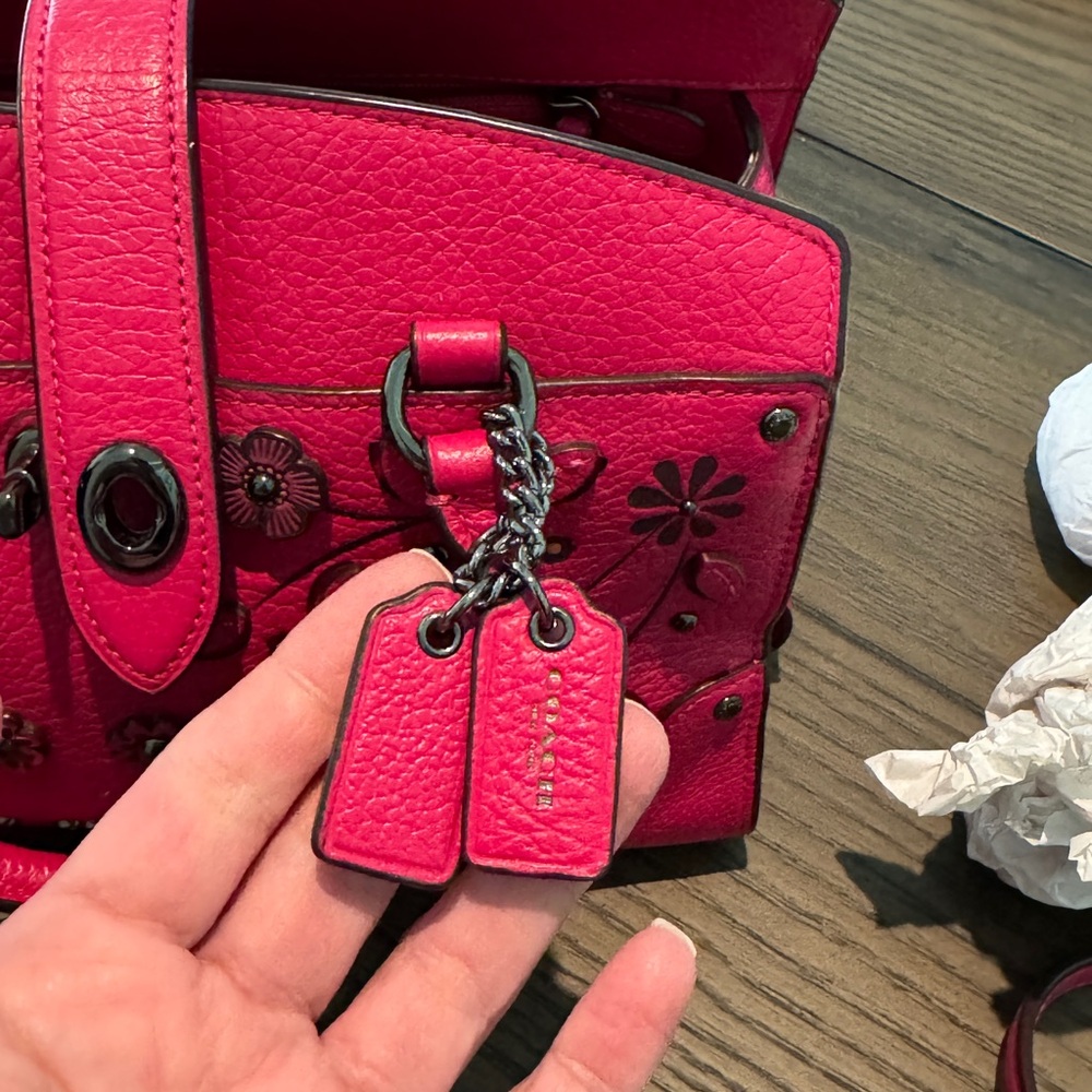 Coach MERCER SATCHEL 24 WITH TEA ROSE satchel crossbody - Picture 5 of 11